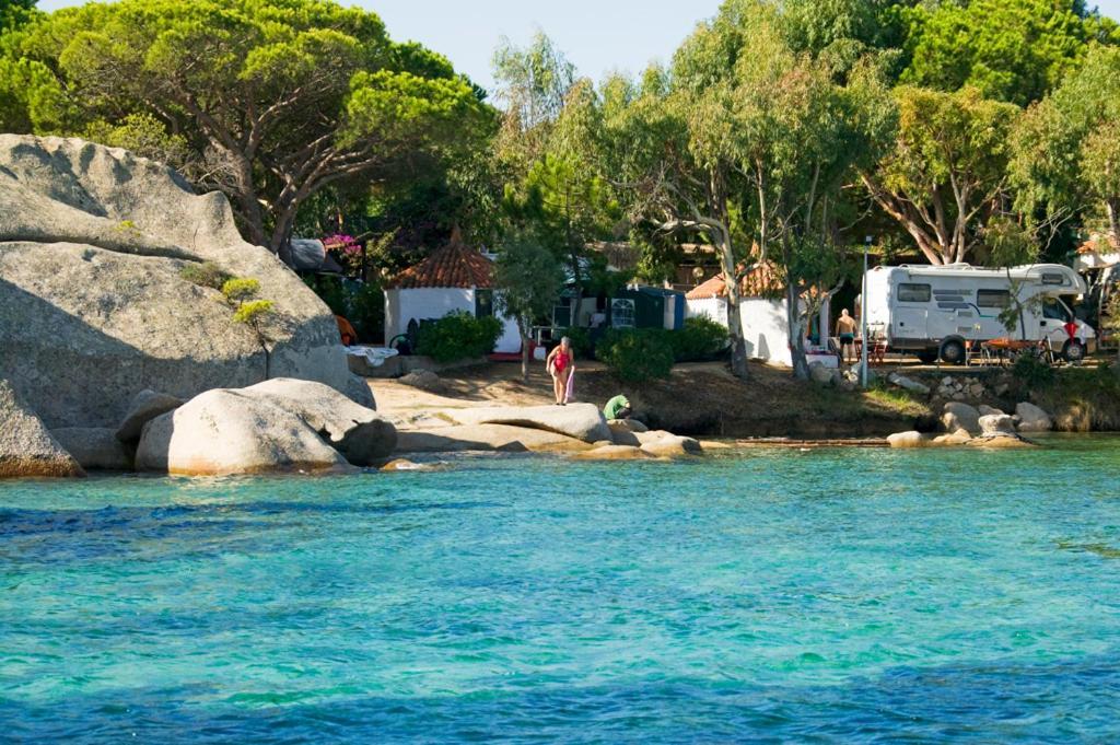 Hotel Camping Baia Saraceno Palau Exterior foto
